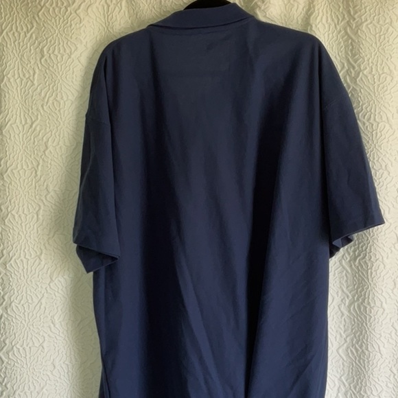 Carhartt Blue Polo Shirt Casual Short Sleeve - Picture 4 of 4